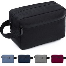 Mens Travel Wash Bag Hanging Toiletry Large Capacity Shaving Gym Makeup Bag