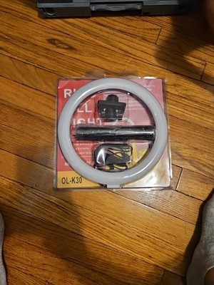 Ring Light w Phone Holder USB Powered, brand new