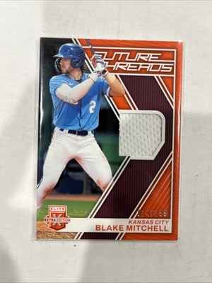 2023  Elite - Future Threads Blake Mitchell #FT-BM Orange /199 (MEM, RC)