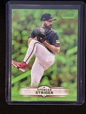 🔥Spencer Strider 2025 Topps Stadium Club #90 Lime Green Blaster Exclusive
