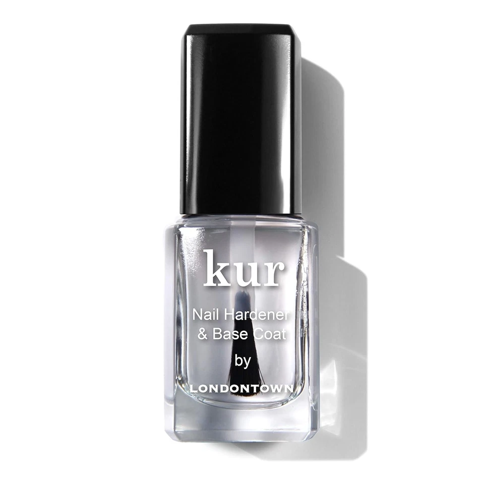 Endurecedor de uñas Luxe kur y capa base con biotina - 0,4 fl oz para una fuerza duradera Foto 3 de 4