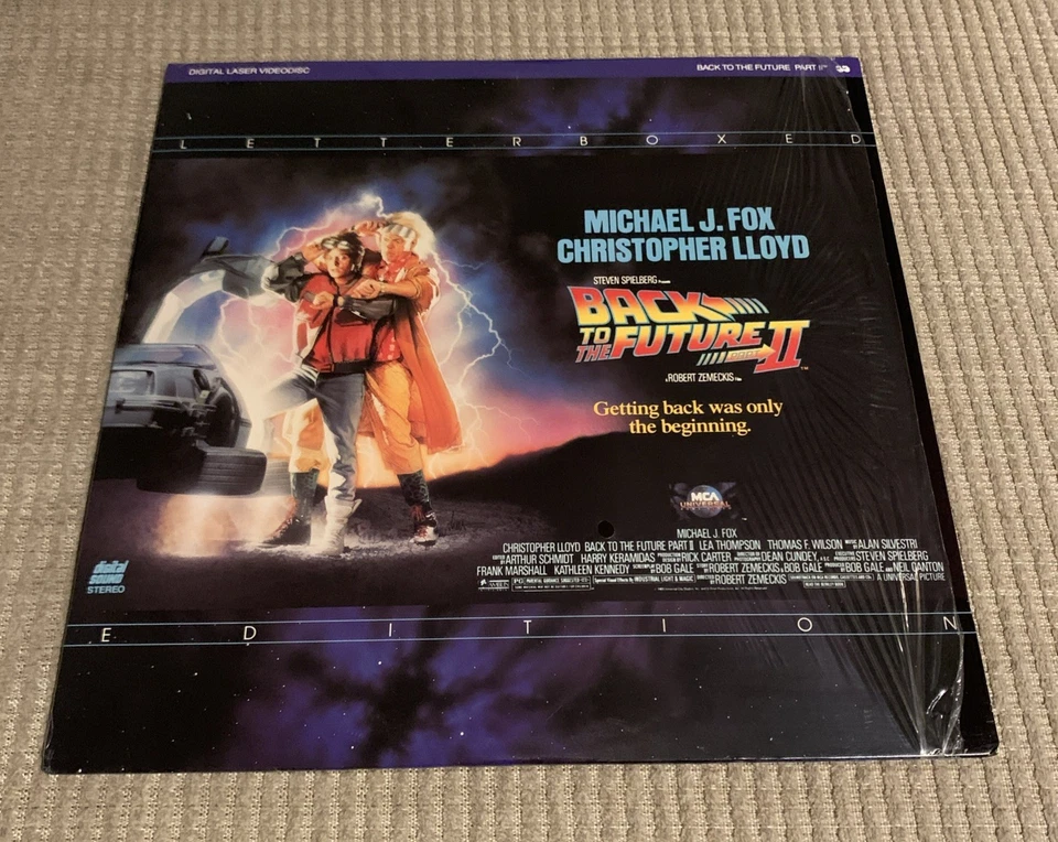 Back to the Future TRILOGY (Laserdisc) 4-Disc Set WIDESCREEN Michael J Fox RARE! - Image 4 of 4
