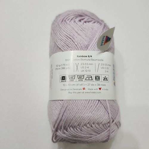Hobbii Rainbow Yarn 8/4 Quality 100% Cotton PRICE PER SKEIN - YOU CHOOSE - Picture 204 of 329