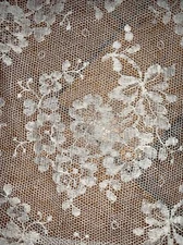 Veil Veil Brussels Lace, Vintage, (Lace Crochet Point Venice Needle Crochet Stitch