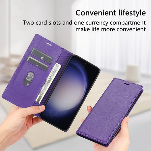 Für Motorola Moto G 5G (2023) Leder Wallet Flip Stand Case + Displayschutz - Bild 5 von 22