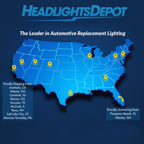 Headlight Fits Volvo S70/98-02 V70/C70 98-00 CAPA Certified Passenger Headlamp - Bild 4 von 4