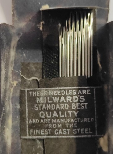 Old sewing needles paper cases 9 packs - Picture 6 of 24