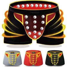 Magnetic Therapy Men Boxer Shorts Enlargement Underwear Prostate Underpants US