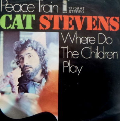 7'' 1971 KULT IN MINT- ! :CAT STEVENS :  Peace Train