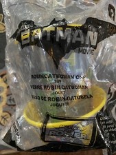2017 McDonald's Happy Meal Toy 3 Lego Batman Movie Robin/Catwoman Cup