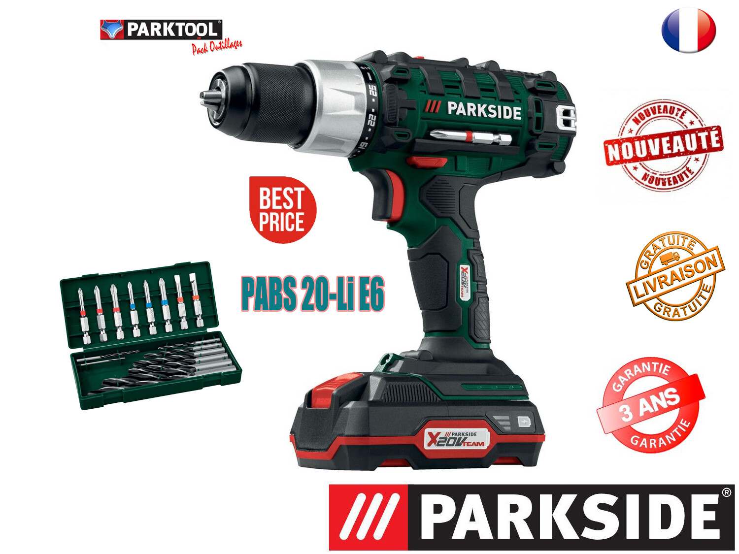 Perceuse visseuse teeno au meilleur prix | Leroy Merlin