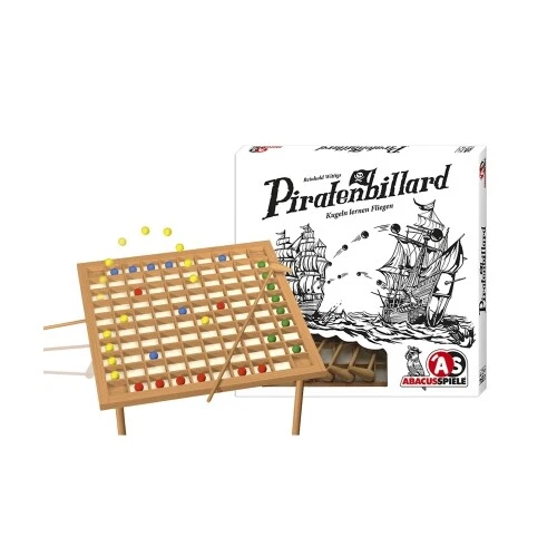 Pirate Billiards Wooden Game - Image 2 of 4