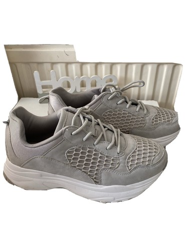 Scarpe da ginnastica sportive alte a stivaletto con lacci e zeppa platform  comoda Numero 36 Colore Khaki