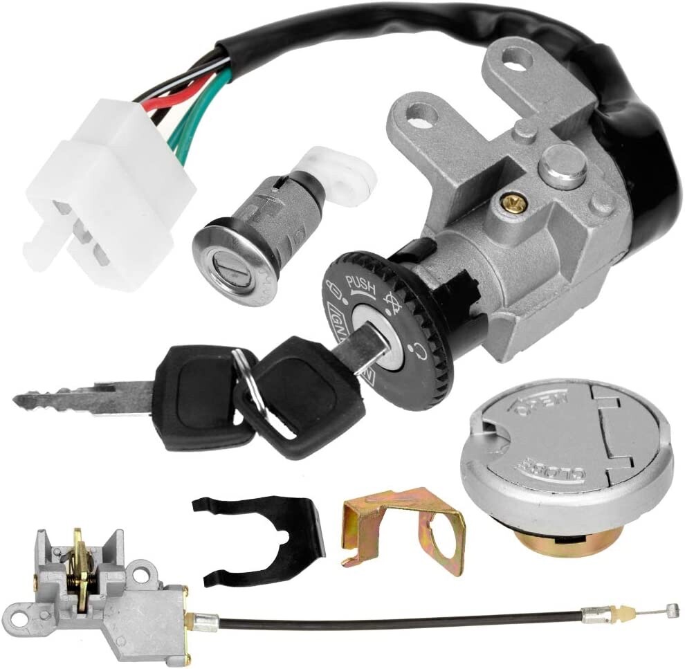 IGNITION LOCK SWITCH WITH KEYS (TYPE 1) 50cc TAOTAO VELOZ THUNDER