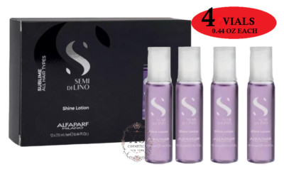 Alfaparf Semi Di Lino Sublime Shine Lotion (4 Vials x 13 ml/ 0.44oz)
