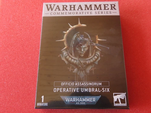 Games Workshop Warhammer 40k Limited Operative Umbral-Six Vindicare Assassin