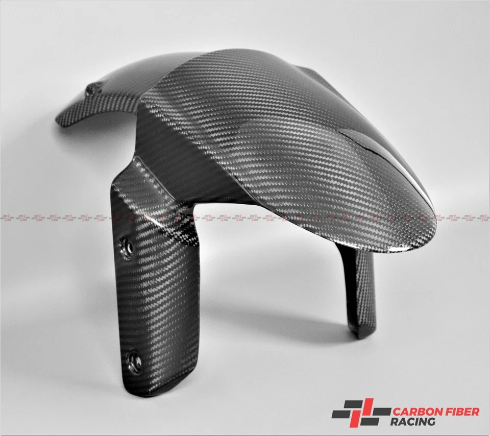2013-2016 Kawasaki Z800, Z1000, Z1000SX Front Fender - 100% Carbon Fiber - Image 4 of 4