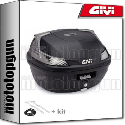 GIVI CASE B37NT + HOLDER TRIUMPH STREET TRIPLE 675 2007 07 2008 08 2009 09