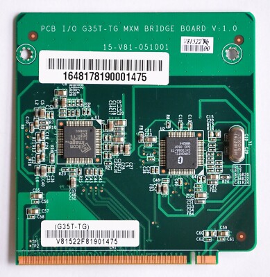 PCB I/O G35T-TG MXM Bridge Board V:1.0 15-V81-051001