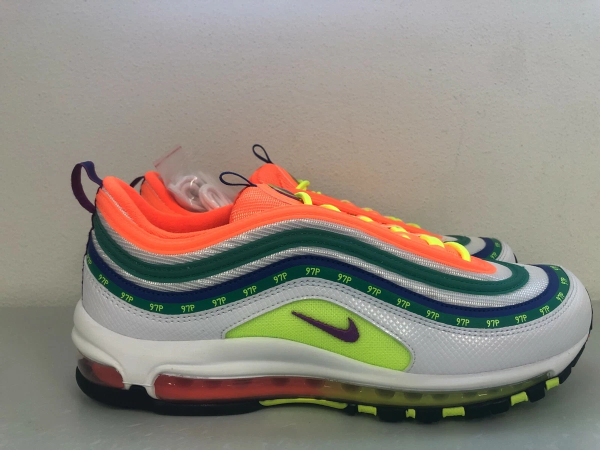 Nike Air Max 97 OA JL London Summer of Love White Volt CI1504 100 Size 10.5