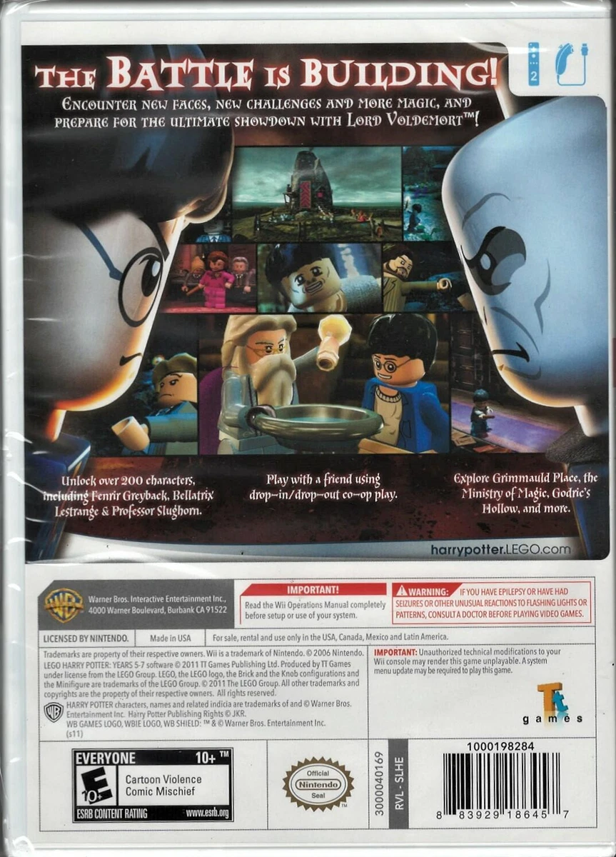 Best Buy: LEGO Harry Potter: Years 5-7 Nintendo Wii 1000198284