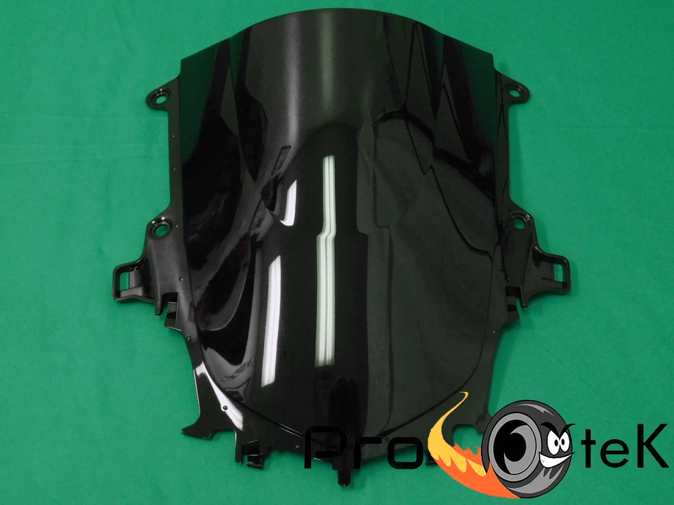 2015–2018 Yamaha YZF R1 R1M R1S дымчатое черное двойное пузырьковое ветровое стекло лобовое стекло - Изображение 2 из 2