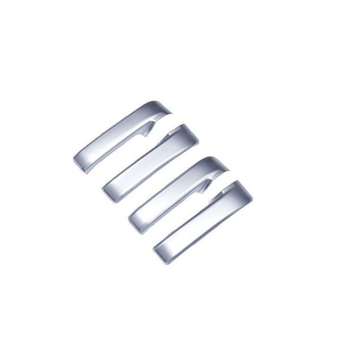4pcs ABS Matte Silver Door Handle Cover Trim For Toyota FJ Cruiser 2007-2014 - Foto 3 di 5