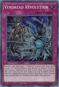 Vendread Revolution - EXFO-EN085 - Super Rare - 1st Edition x3 - Near Mint