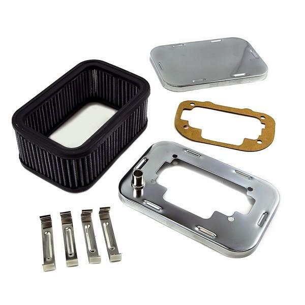 Filtre à air type Weber anti-poussière stoppant les impuretés sur Jeep YJ