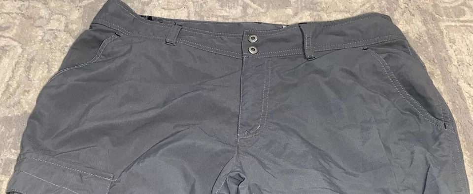 Columbia Omni Shade Convertible Senderismo Camping Aire Libre Pantalones Embalables Para Mujer 10 Foto 2 de 4