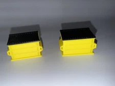 1:48 O Gauge Dumpsters - Yellow 4pk