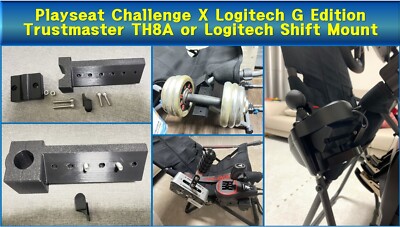 Playseat Challenge X Logitech G Edition TH8A or LOGITECH Shifter Mount