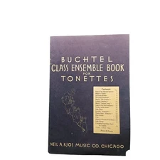 Buchtel Class Ensemble Book For Tonettes Vintage Music Book Neil A. Kjos Music