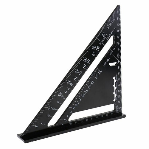 Swanson Tool Co SW1201K Value Pack 7 Inch Speed Square And Big 12 Speed Square Without Layout Bar Sh 550