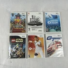 Lot of 6 Nintendo Wii Video Games READ