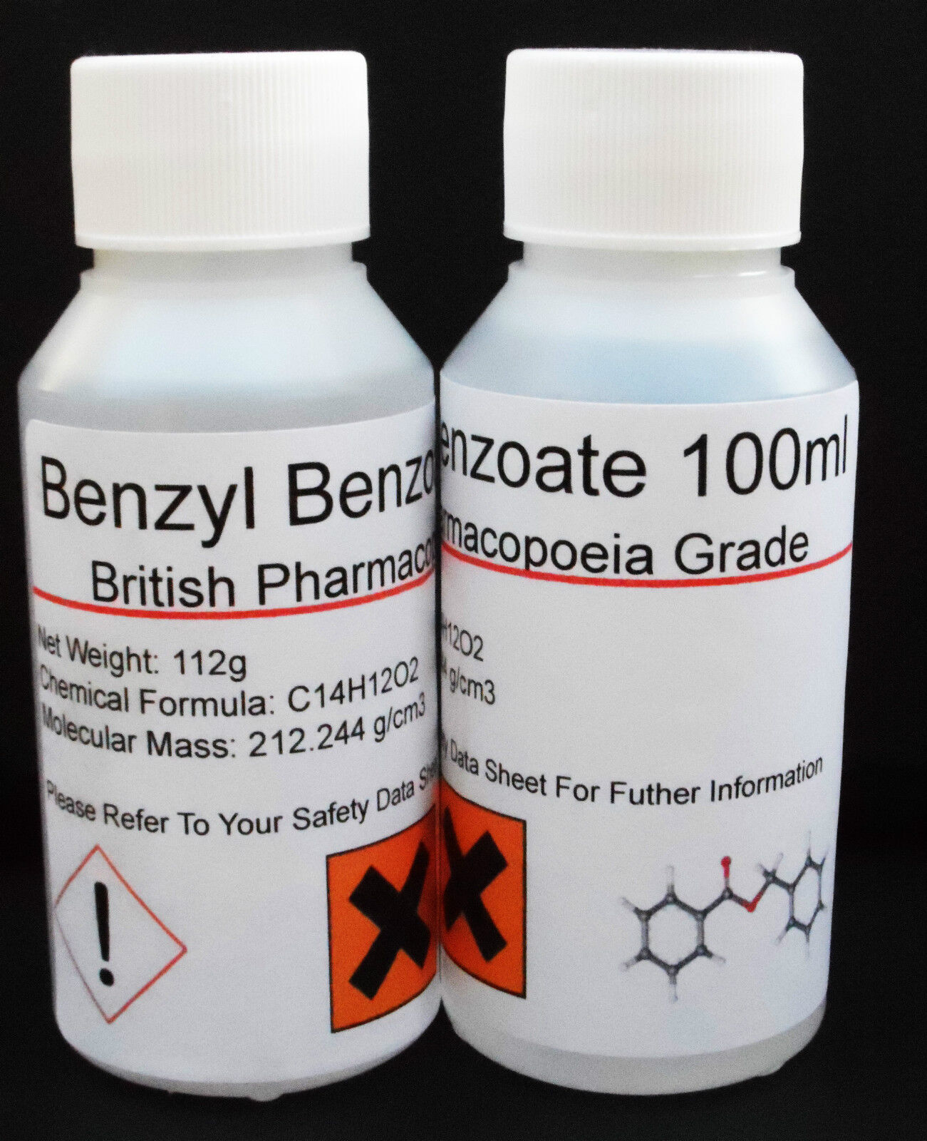 Pure Benzyl Benzoate 99.9% Pharmaceutical Grade - Sweet Itch, Mites & Lice