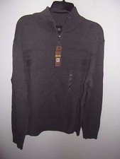DOCKERS - MEN - MOCKNECK SWEATER - STORM - SIZE MEDIUM    AC-24-321 