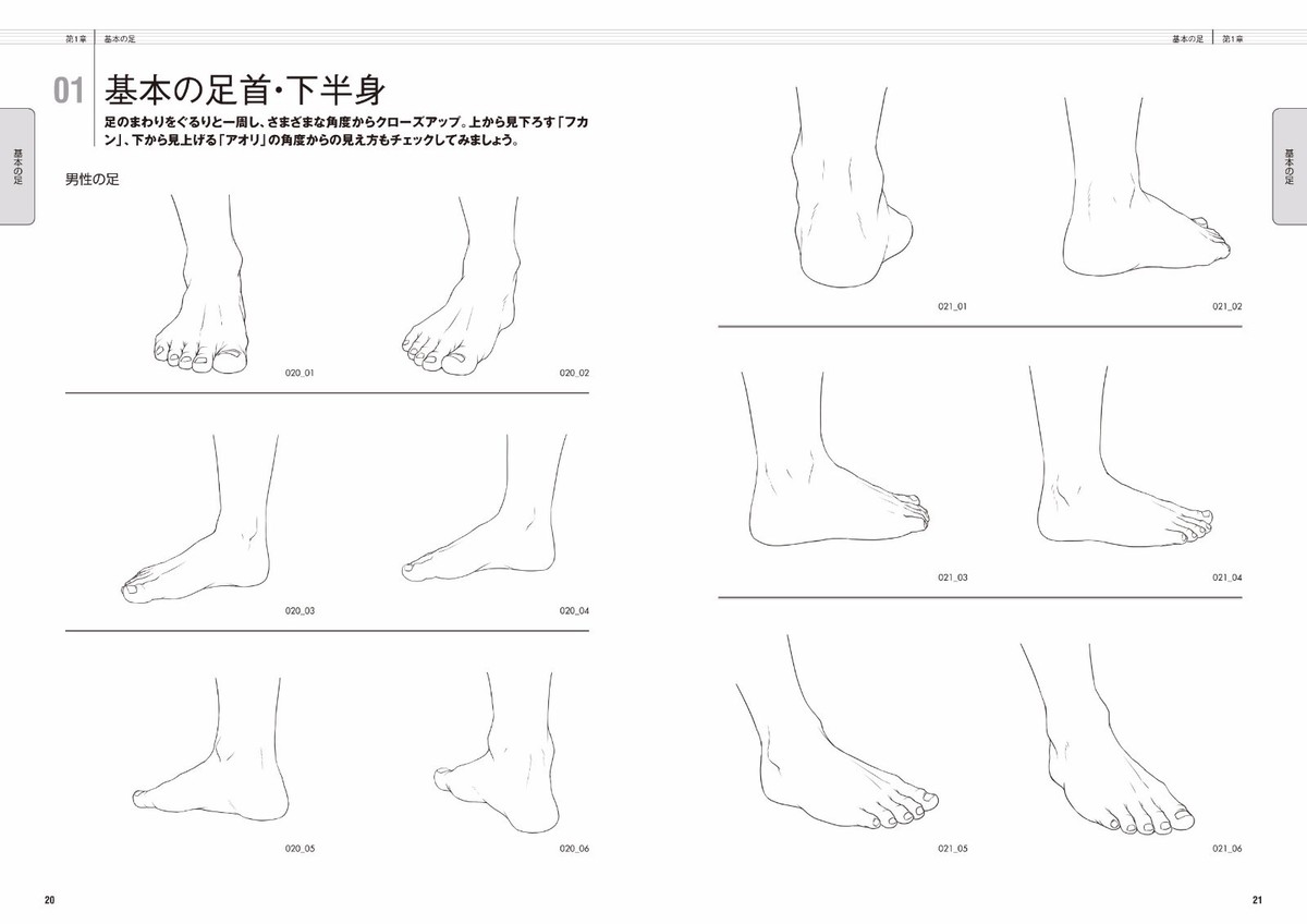 How To Draw Manga Foot & Shoes Material w/CD-ROM Art Guide