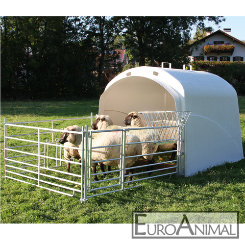 GroßraumHütte für Schafe, mobiler Unterstand, SchafHütte, SchafIglu