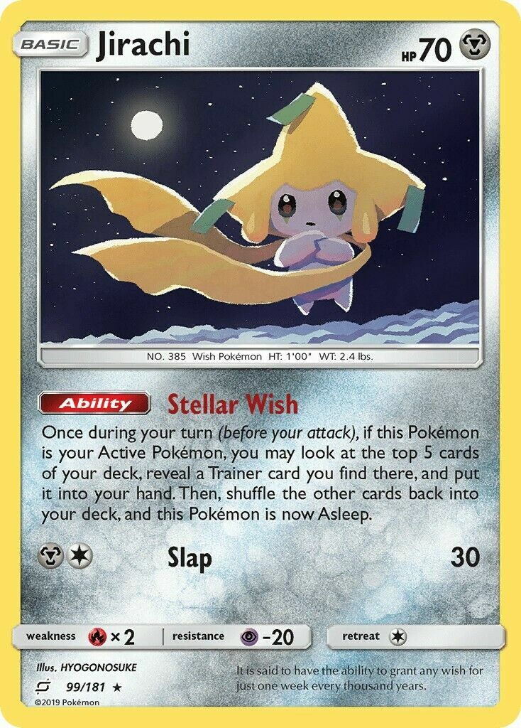 Jirachi | Team Up 99/181 | Mint 1 CARD + 1 PROTECTOR POKEMON | eBay