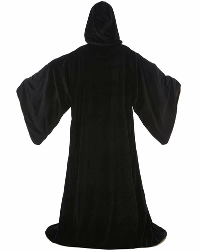 Samtkleid Halloween Mantel schick Cosplay Kostüm - Bild 14 von 39