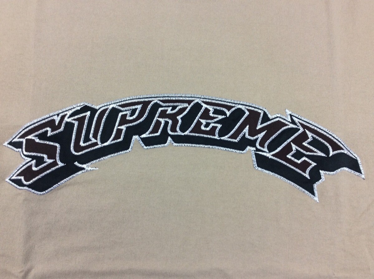 1円スタート】Sサイズ Supreme Logo Appleique Water Short Pale  