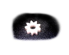 Ersatz Zahnrad für Lego Duplo Intelli Lok Modul 0,4 9 Zähne D4,8 L5 B1,95 POM-C
