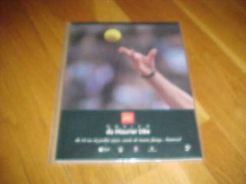 1995 Omnium du Maurier Ltee Tennis Program Montreal Canada  - 第 1/1 張圖片