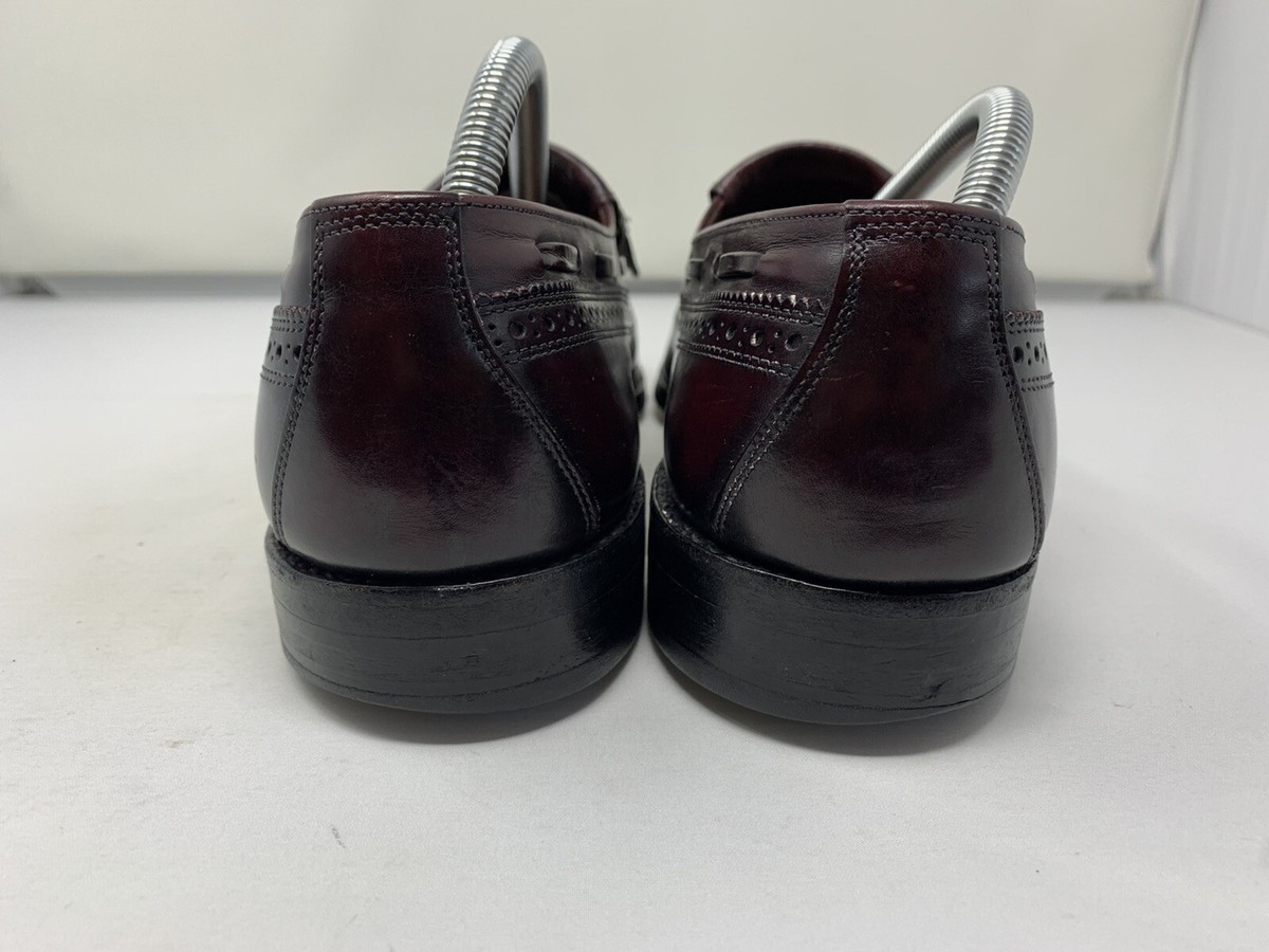 Allen Edmonds Arlington Wingtip Kiltie Tassel Loafers Shoes 