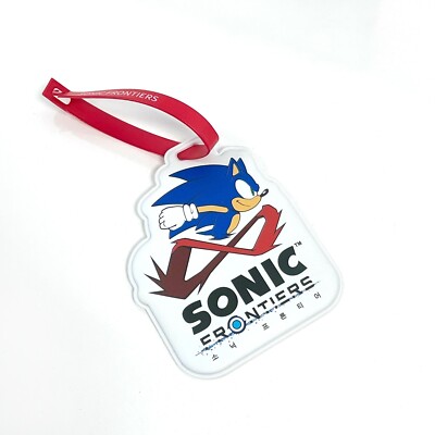 PS4 PS5 Switch Sonic Frontiers luggage Name Tag Korea Exclusive Brand New