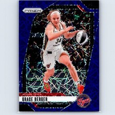2024 Panini WNBA Prizm Grace Berger #89 Blue Velocity Indiana Fever