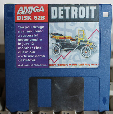 Amiga Format Cover Disk 62b Detroit (Aug 1994)
