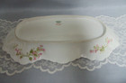 Haviland Limoges Celery Dish Schleiger 444A Ranson Blank Lilac Green 12" Long — photo 6