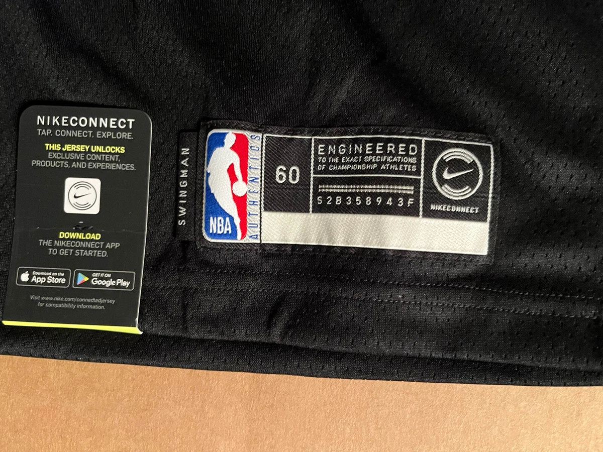 Kevin Durant 18 19 Nets Nike City Edition Player Swingman Jersey SZ 60